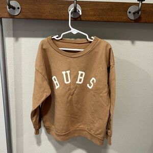 Lenox James Bubs sweatshirt boys size 6
